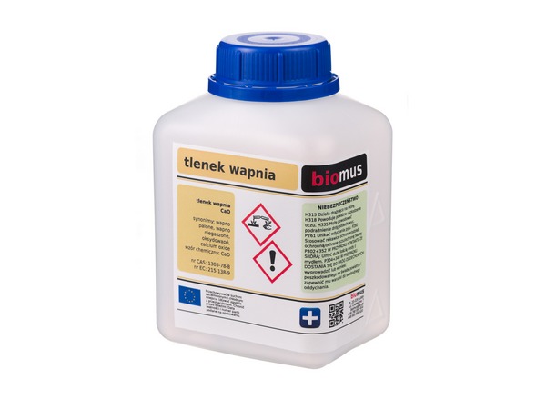 

Tlenek Wapnia Wapno palone czysty 100g Biomus
