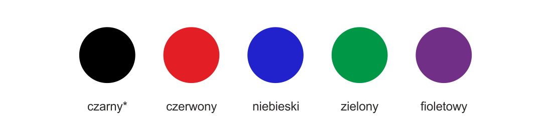 PIECZĄTKA COLOP 20 Z GUMKĄ 3-4 wersy RÓŻNE KOLORY Liczba wersów 3-4 wersy