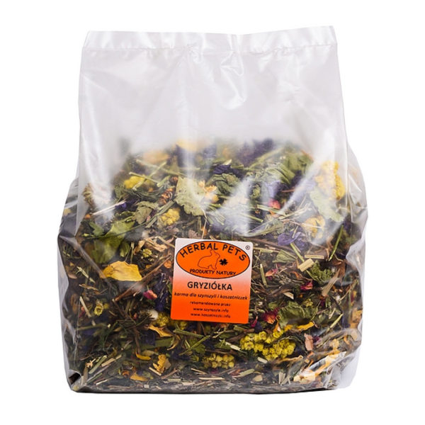 HERBAL GRYZIÓŁKA 800G KARMA SZYNSZYLA KOSZATNICZKA