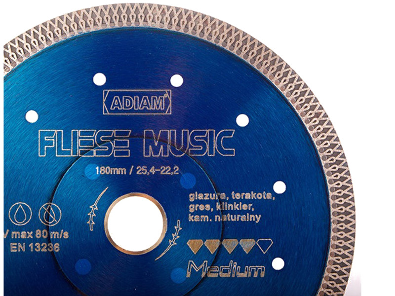 

Adiam Fliese Music 350mm Tarcza Diamentowa Medium