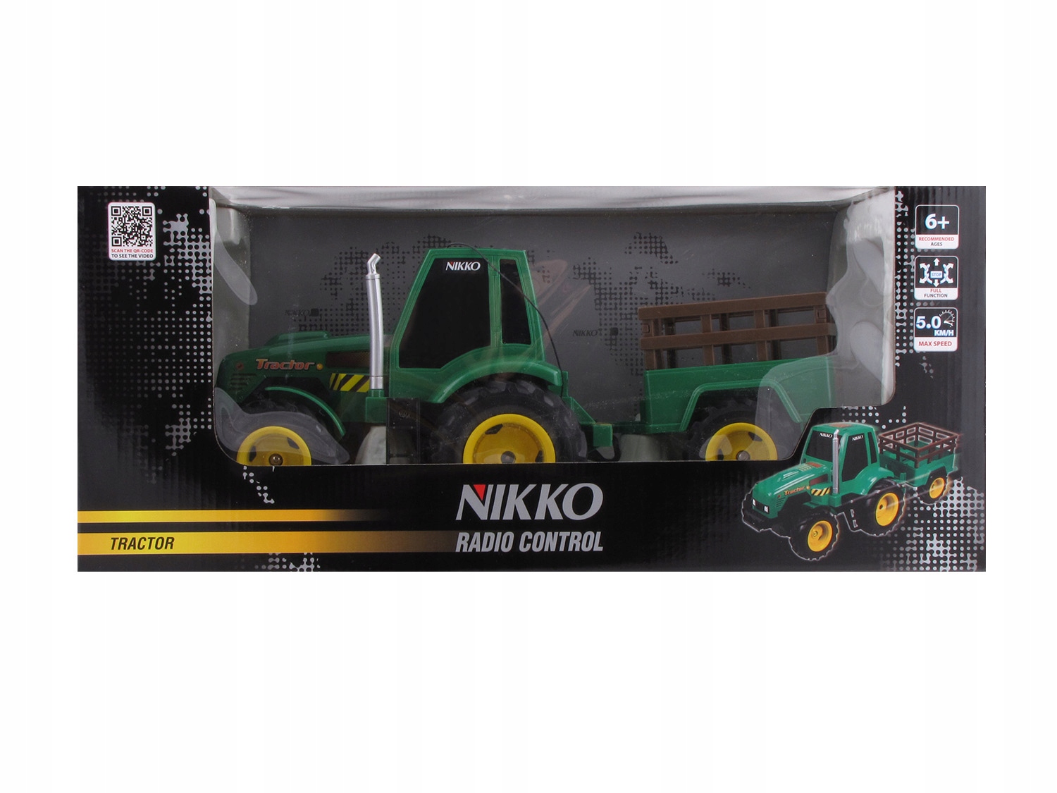 TRAKTOR Z PRZYCZEPĄ ZDALNIE STEROWANY NIKKO Certyfikaty, opinie, atesty CE EN 71