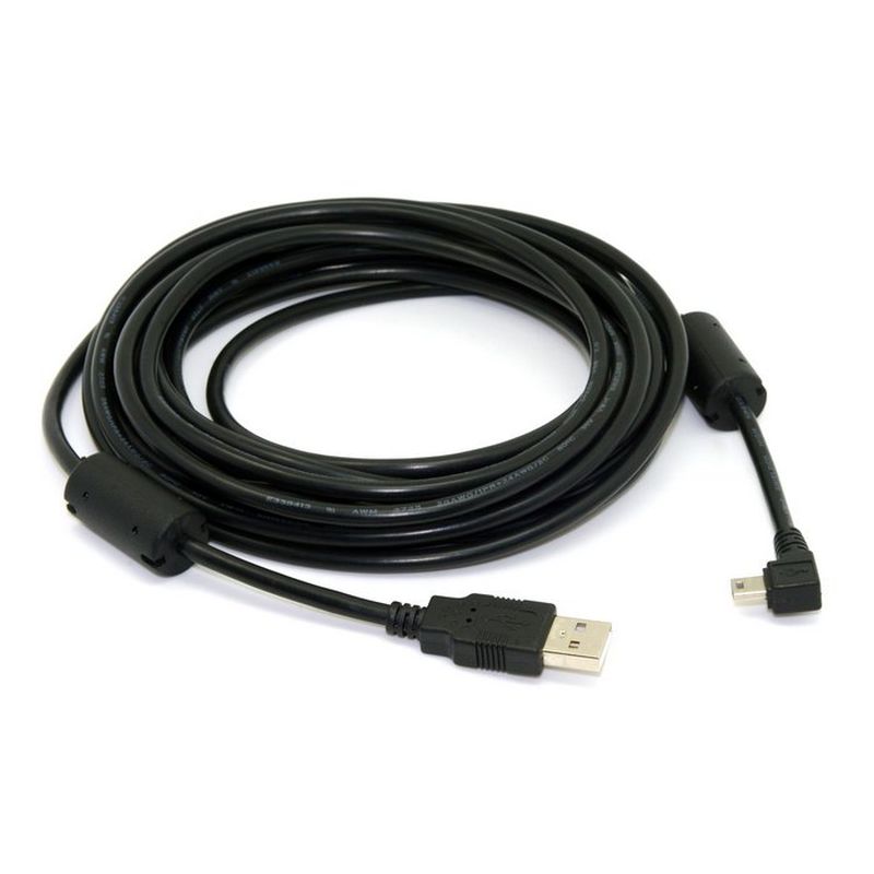 Kabel Kątowy Mini USB MiniUSB do USB PRAWY 5M Marka WulkanCenPL