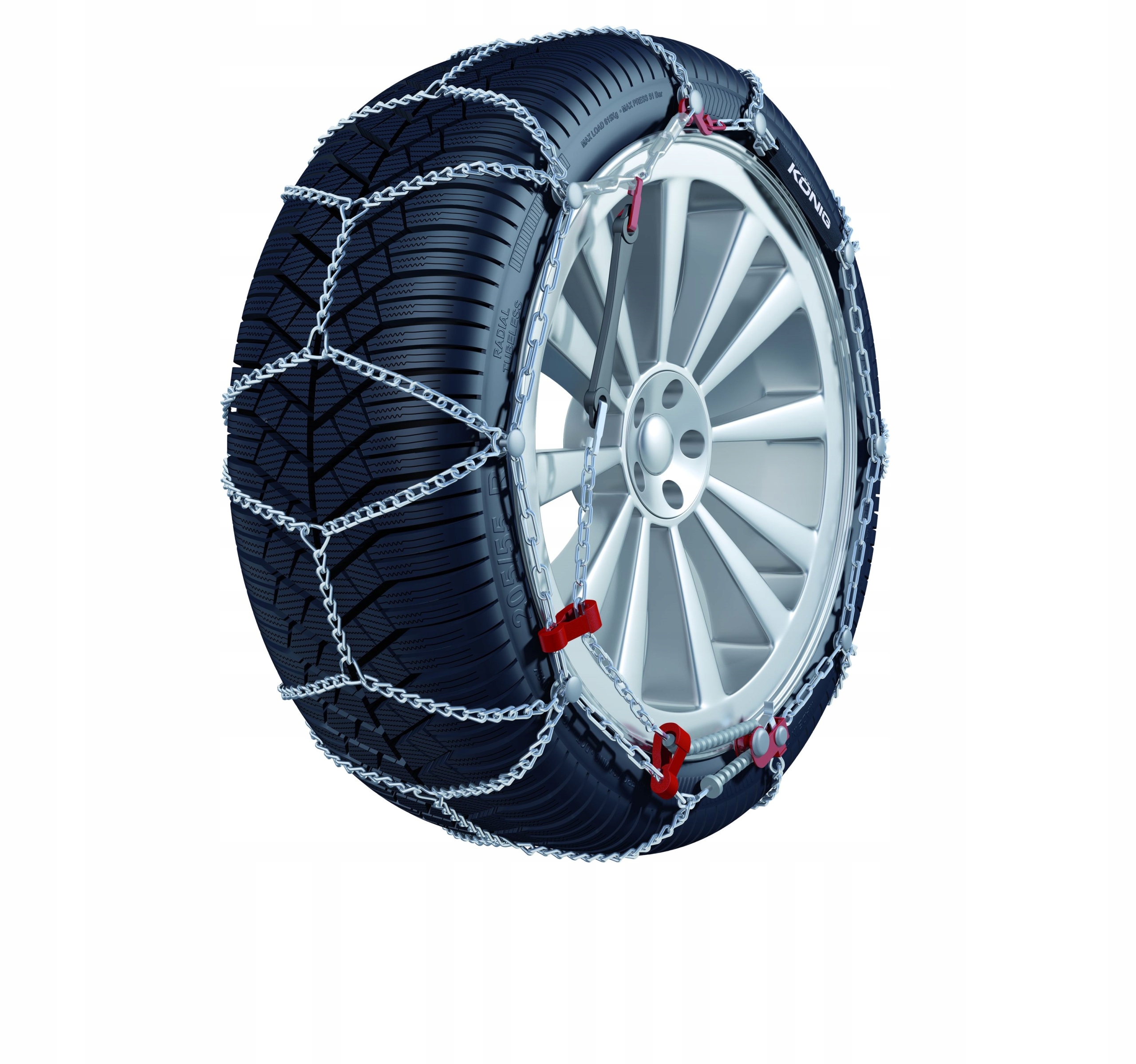 

Łańcuchy śniegowe K-slim 7mm Kn 104 245/45R18
