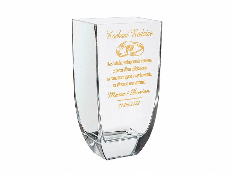 

Wazon Etui urodziny Grawer 25 40 60 50