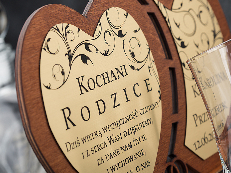 PREZENT 1-99 LAT URODZINY ROCZNICA ŚLUBU GRAWER SS Marka inna