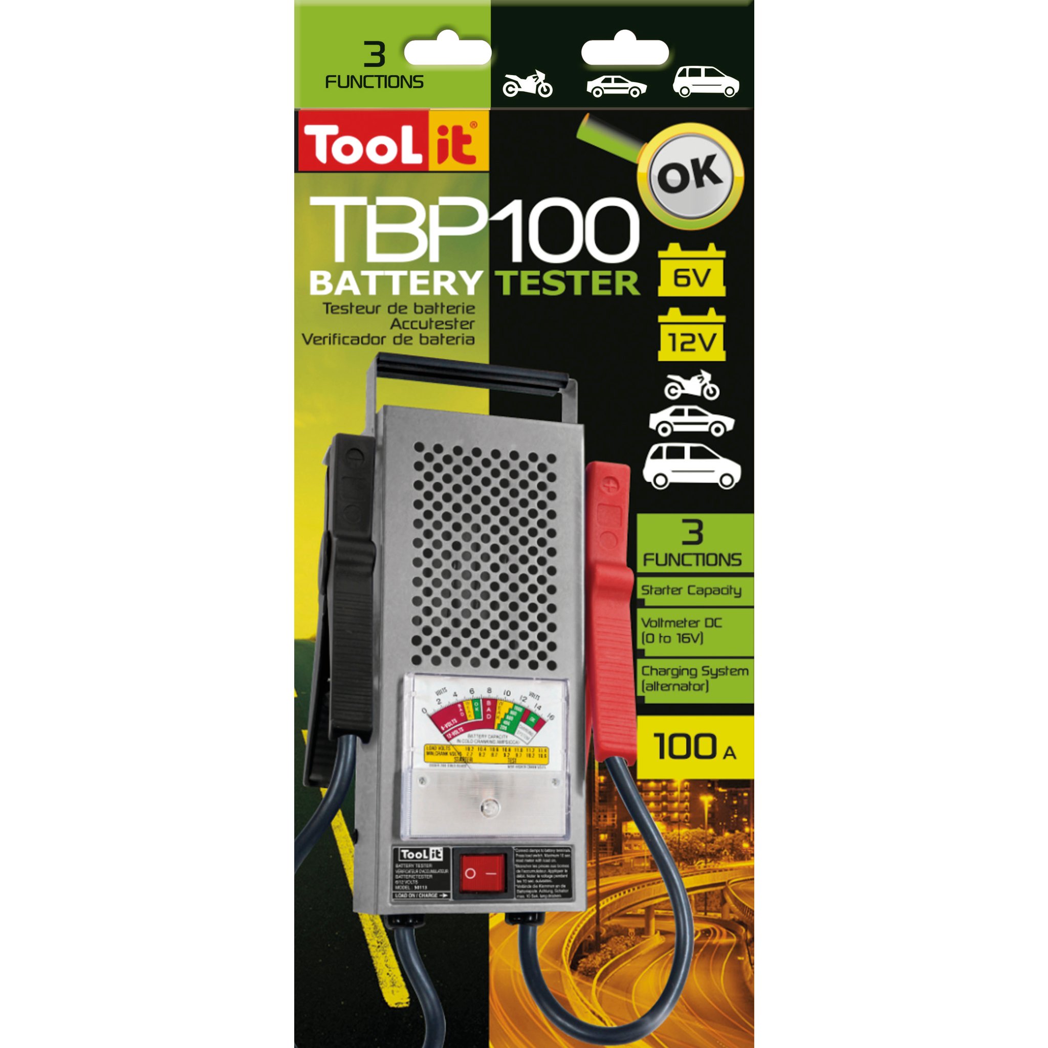 Тестер батареи TBP 100 GYS