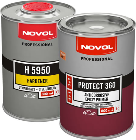 NOVOL Protect 360 PODKŁAD EPOKSYDOWY ANTYKOROZYJNY 1,6L