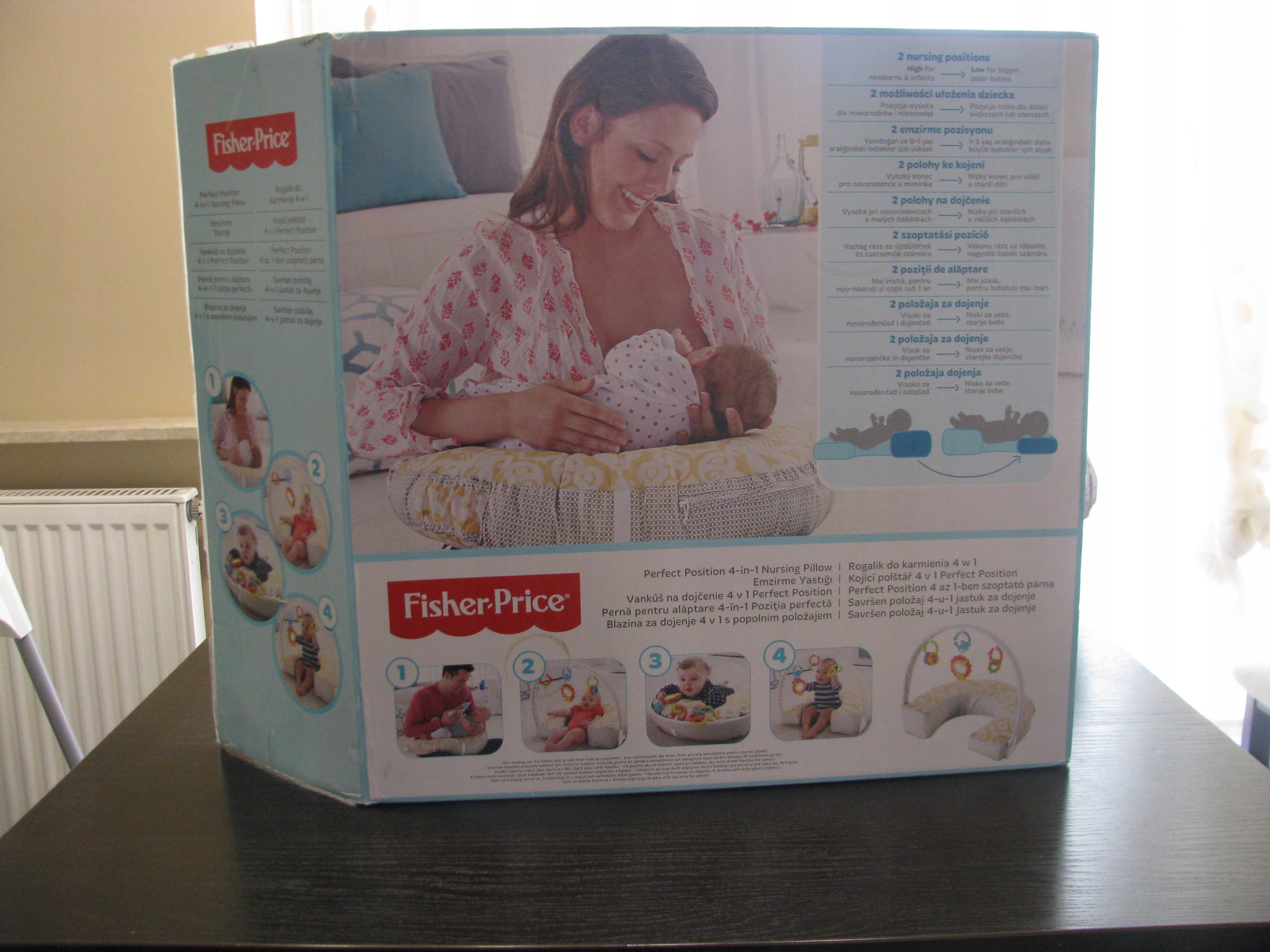 Poduszka Rogal Do Karmienia 4w1 Fisher Price 7794944543