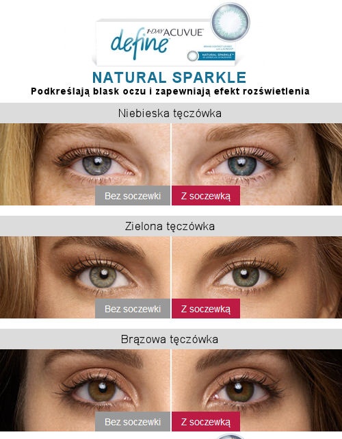 1Day ACUVUE Define 30 szt NATURAL SPARKLE 6859923892 oficjalne
