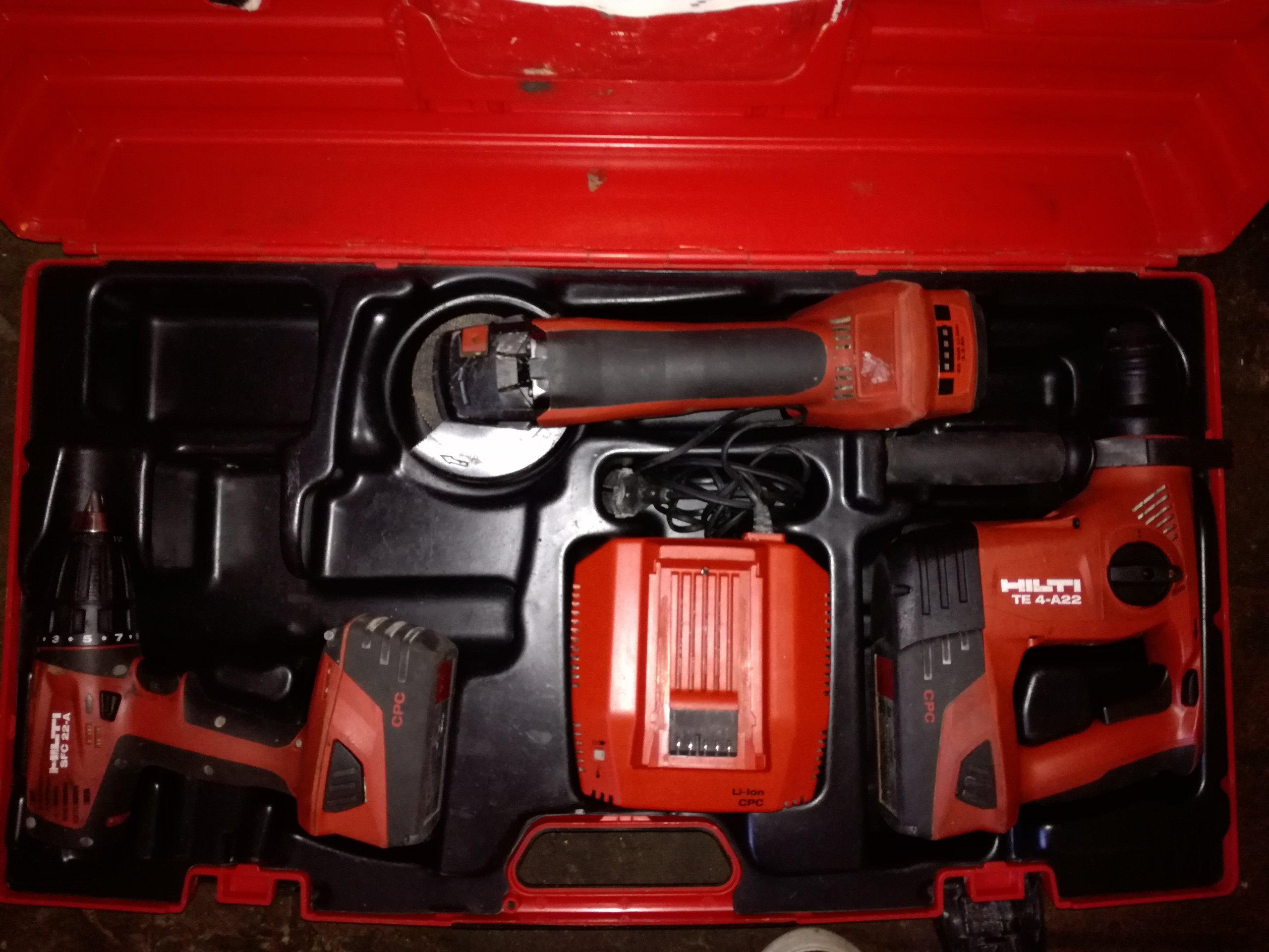 ZESTAW HILTI TOOL KIT SFC,TE,AG 22V 7297002603 oficjalne archiwum