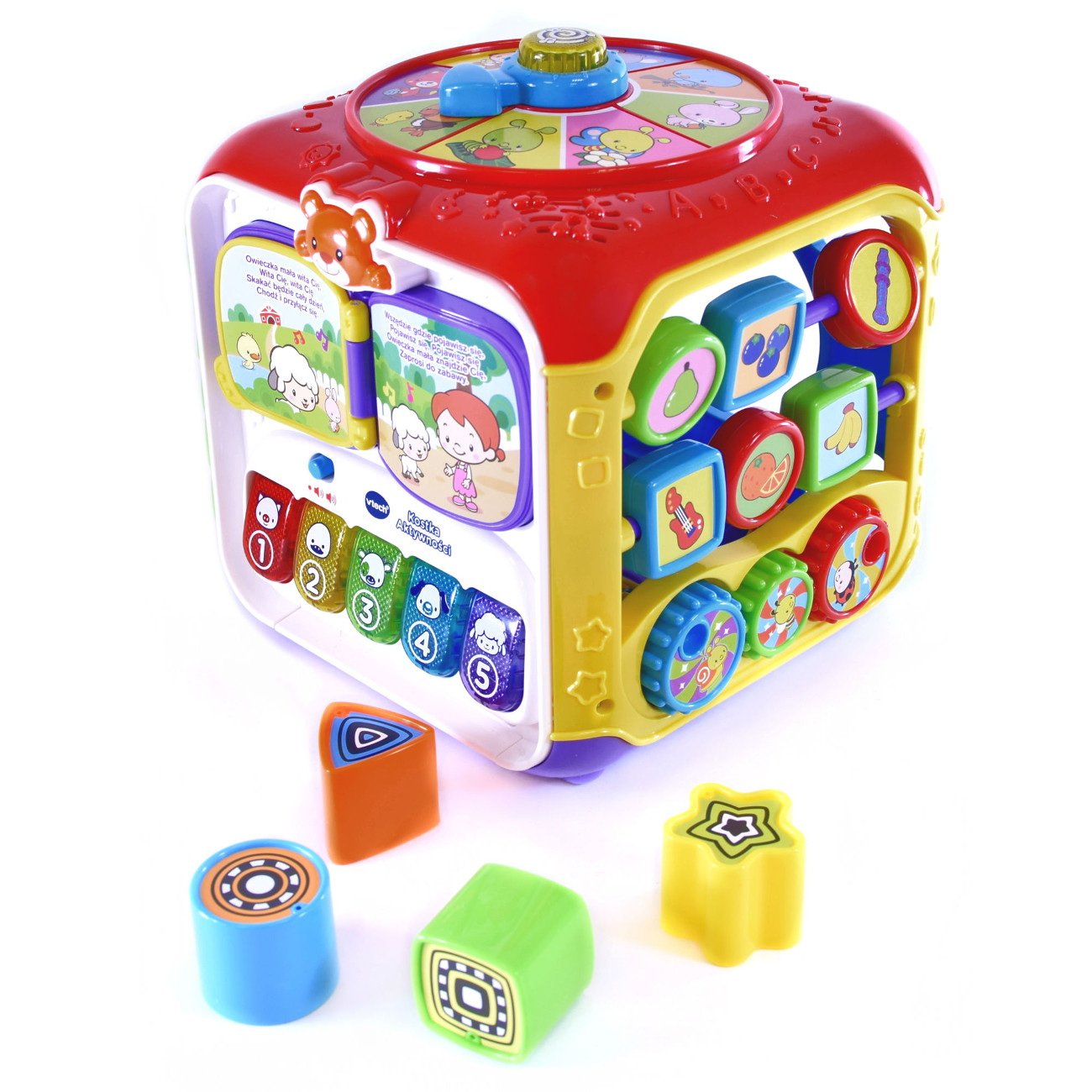 Vtech Kostka Aktywności Edukacyjna Zabawka 7459677222 Oficjalne