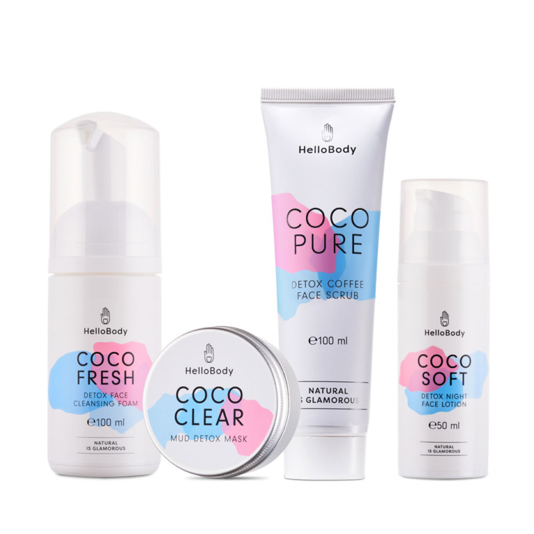 HELLO BODY zestaw coco face NOWY 7400586885 oficjalne archiwum allegro