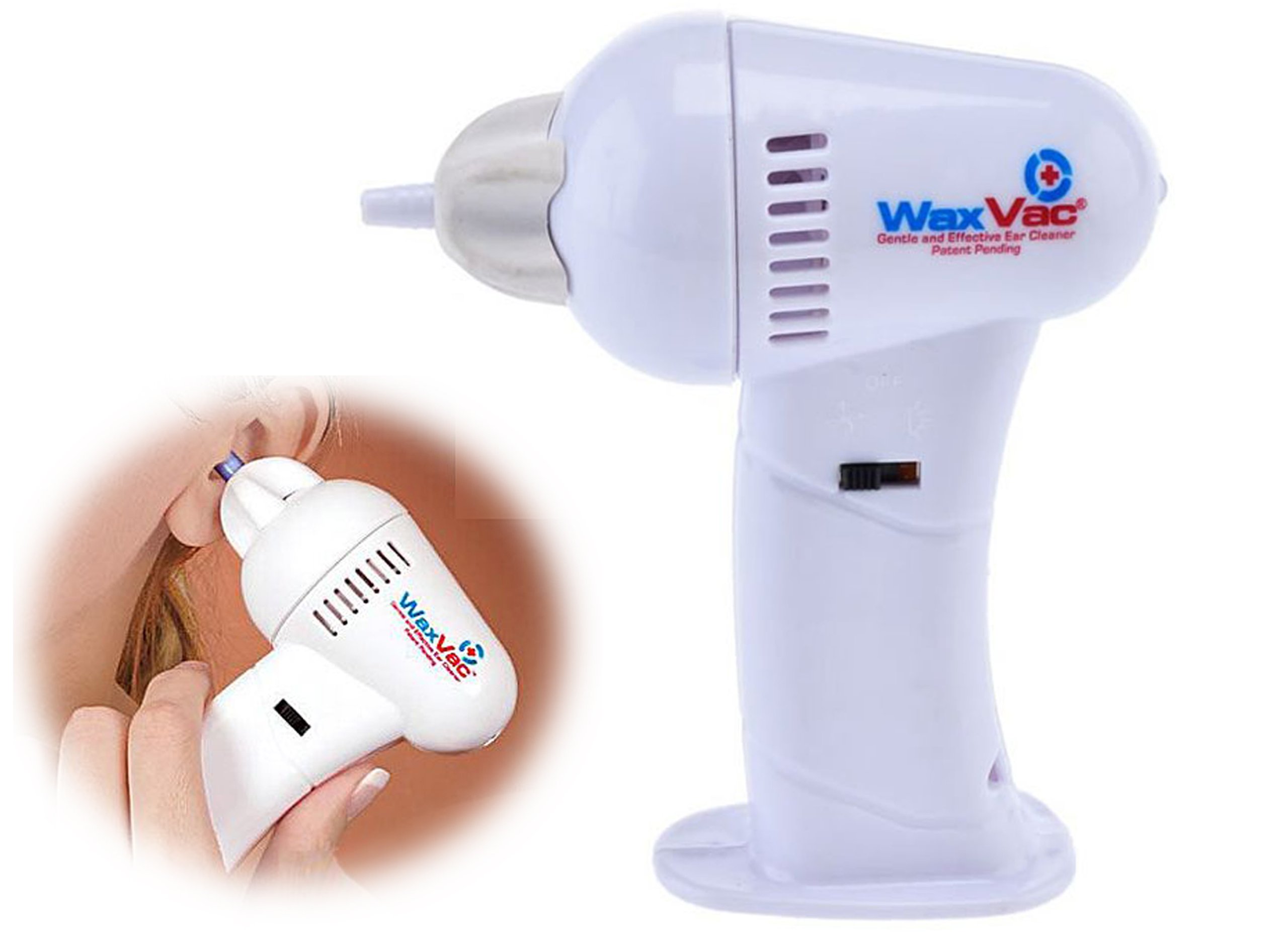 URZĄDZENIE DO CZYSZCZENIA USZU WAX VAC + ZESTAW 5857427226