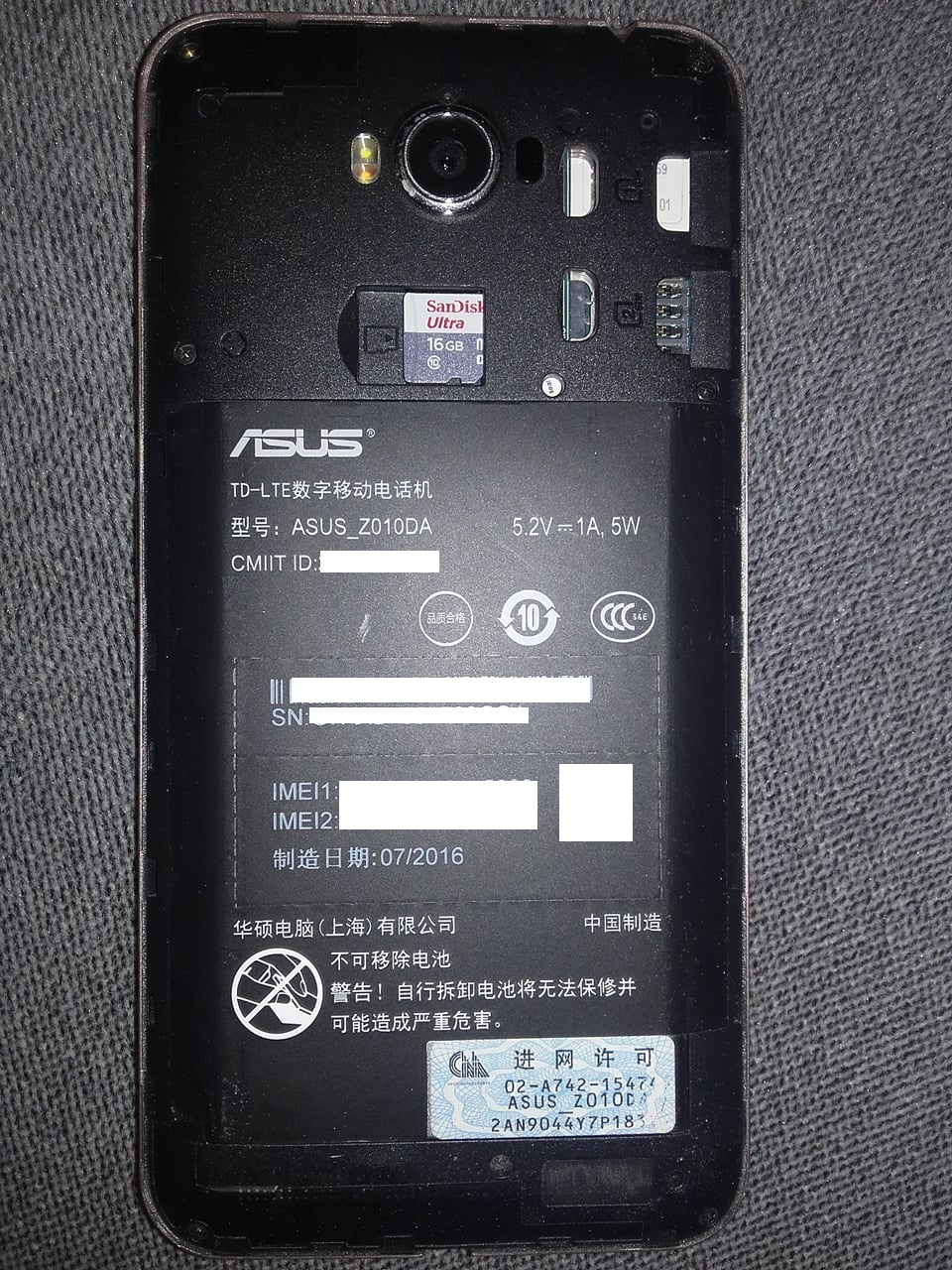 Asus z010dd модель какая