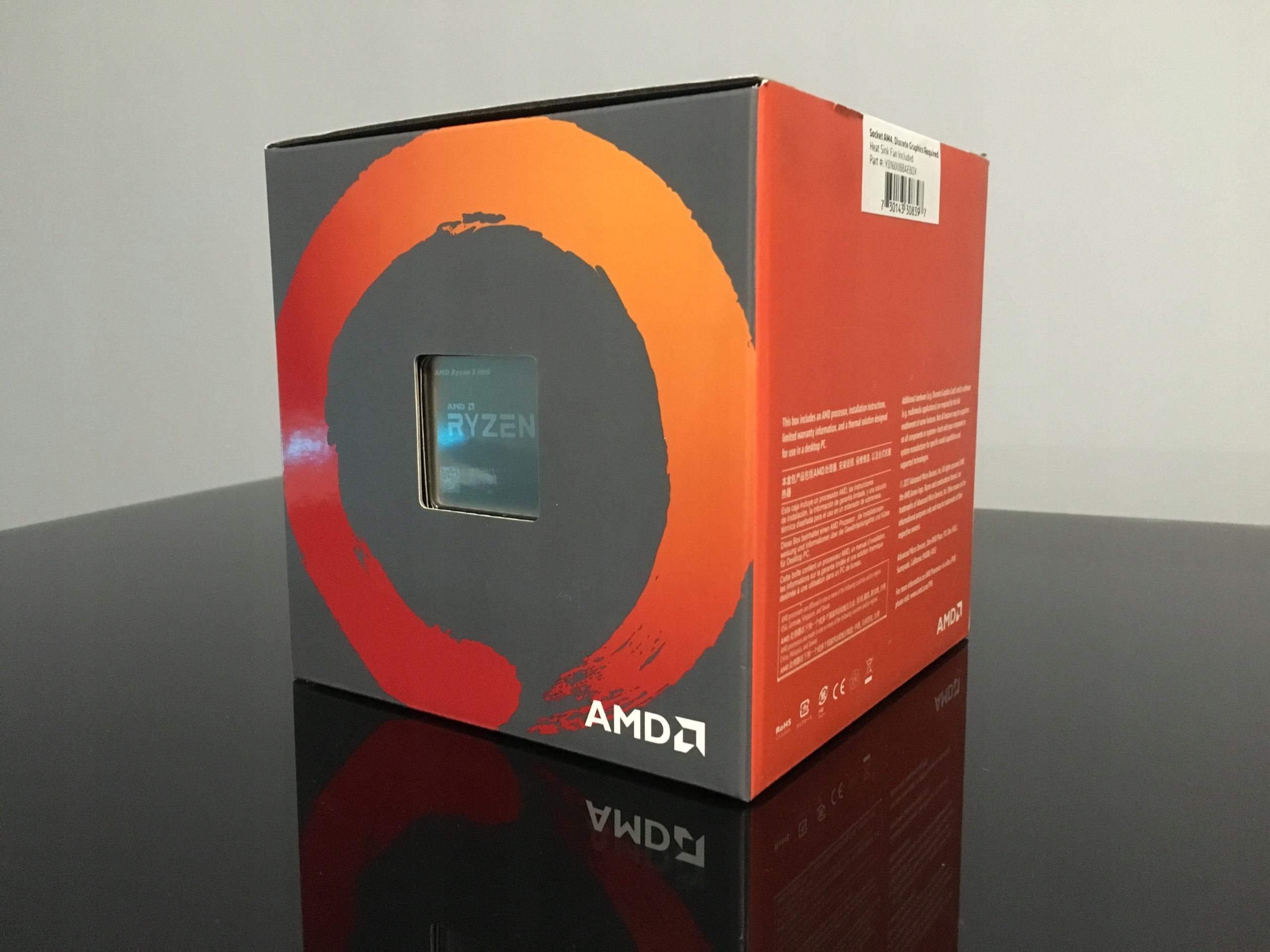 Procesor AMD Ryzen 5 1600 3.2GHz 6 rdzeni BOX BCM - 7745559977 ...