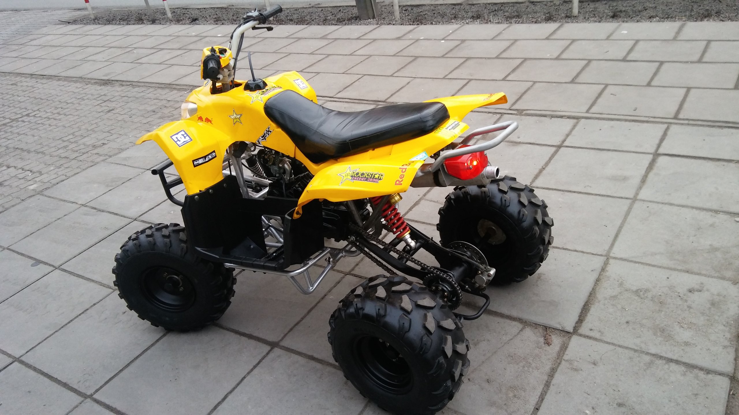  Quad  BIG POLARIS  125  LONCIN Koa 8 cali P automat 