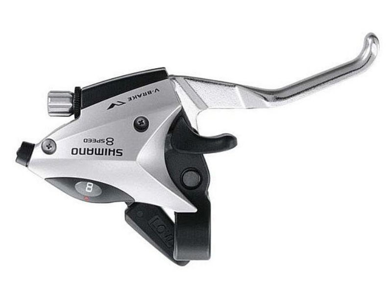 KLAMKOMANETKA SHIMANO ST-EF50 8speed SREBRNA DZ22 - 7063802188 ...