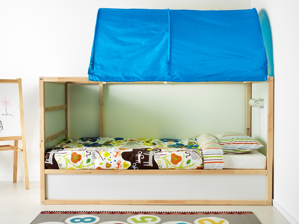 Łóżko dziecięce IKEA KURA + NOWY MATERAC + GRATISY