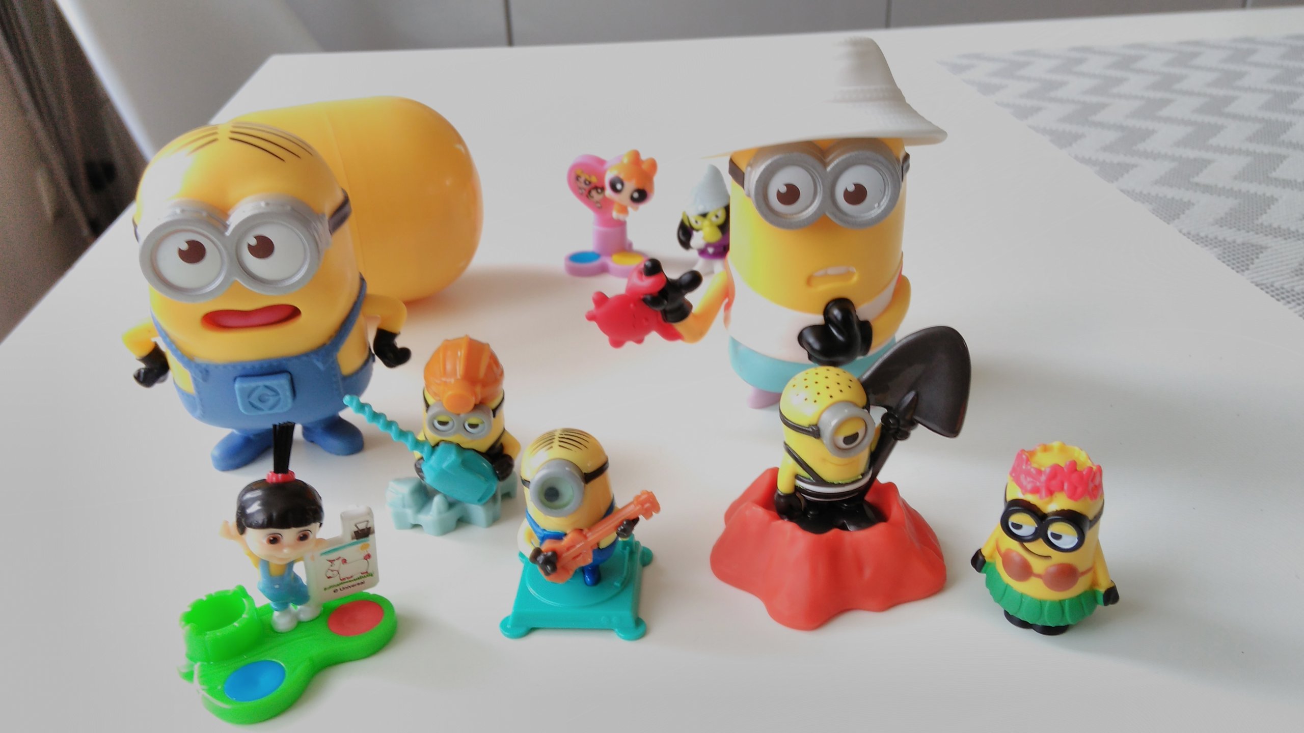 Zestaw Figurek Minionki Minions Zabawki Mcdonalds 7323431798