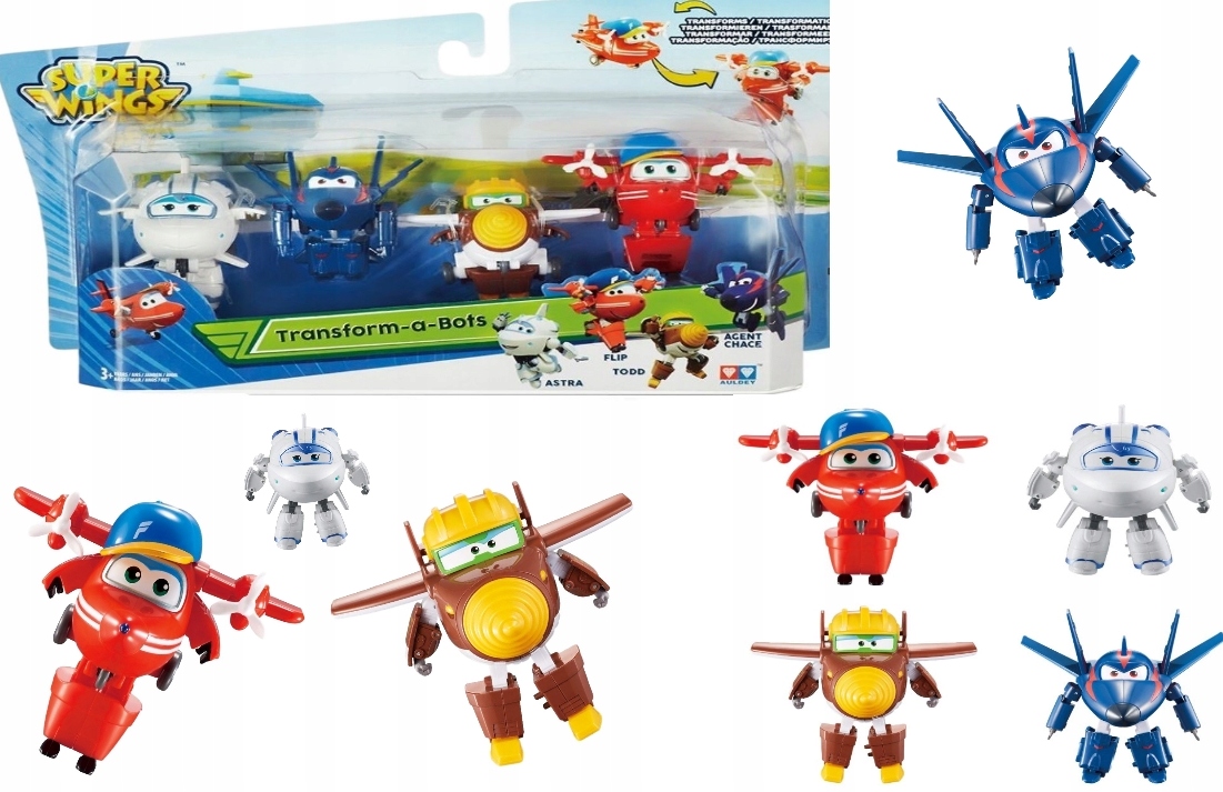 SUPER WINGS 4 ROBOTY ASTRA AGENT CHASE TODD FLIP - 7703718880 ...