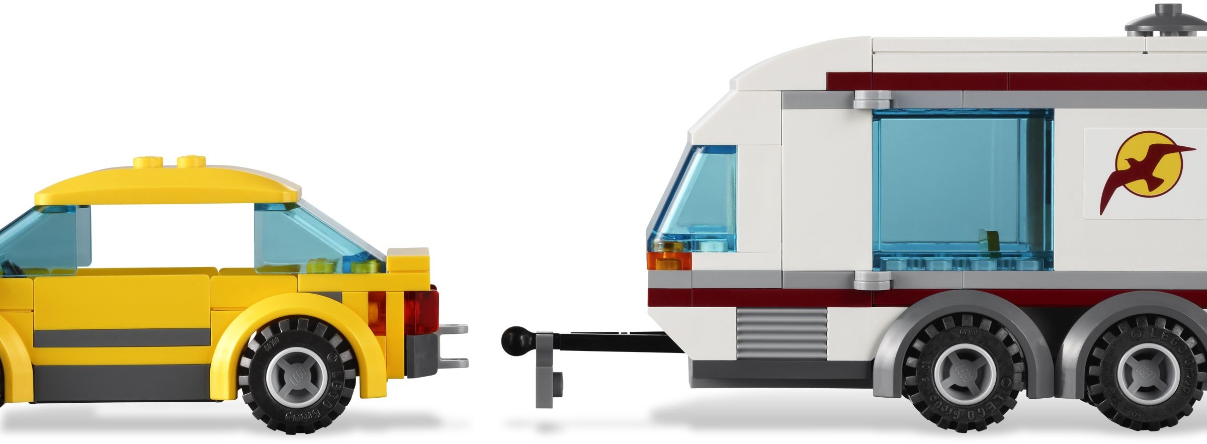 LEGO CITY 4435 Samochód z Przyczepą Kempingową HiT