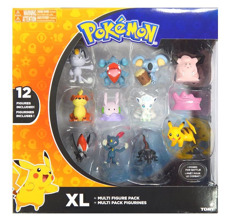 Mega Zestaw Xl Figurek Pokemon 12pak Tomy 7209664513 Oficjalne