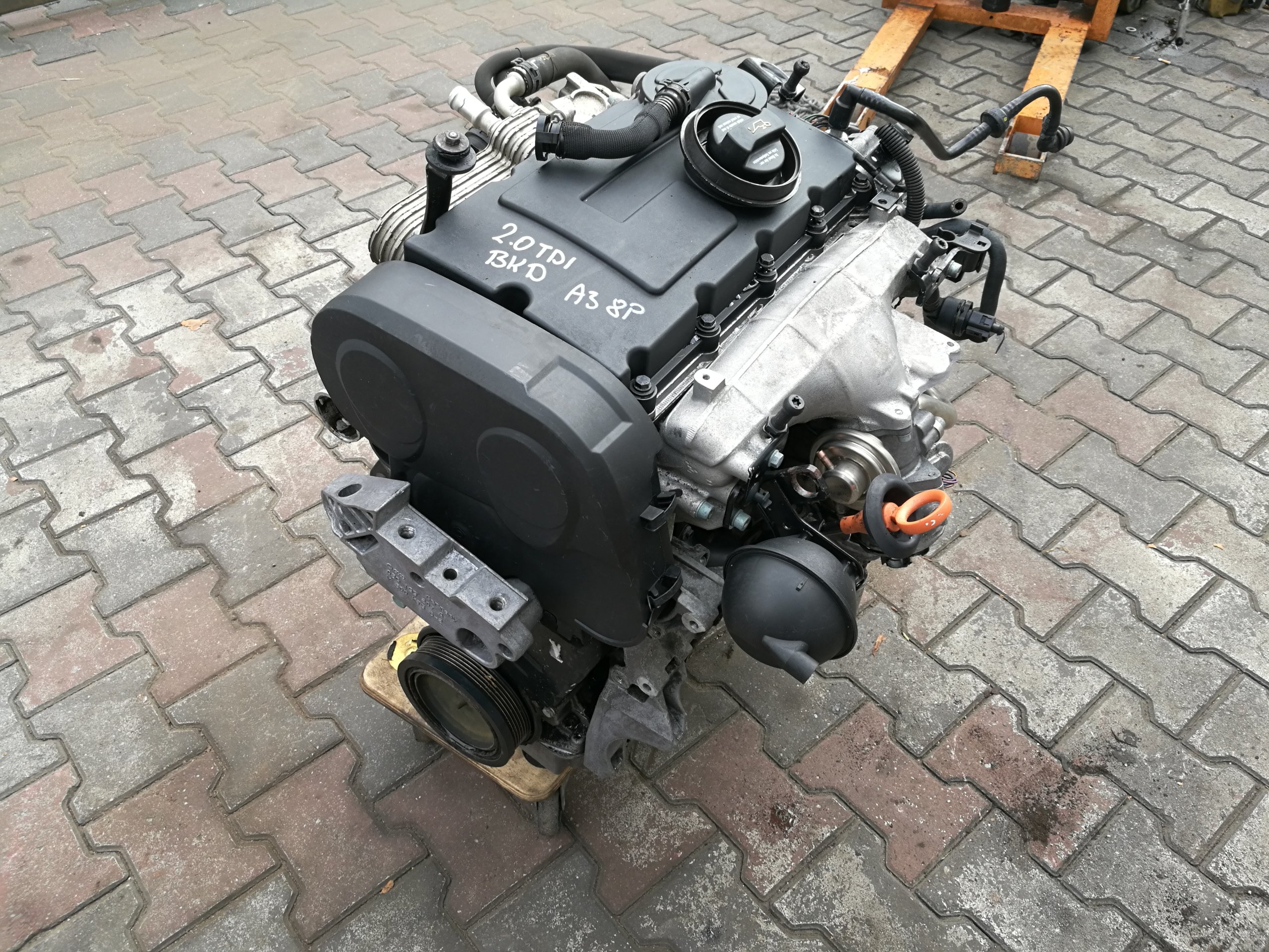 Silnik Audi A3 8P 2.0 TDI 16V 140km BKD 7568279860 oficjalne archiwum allegro