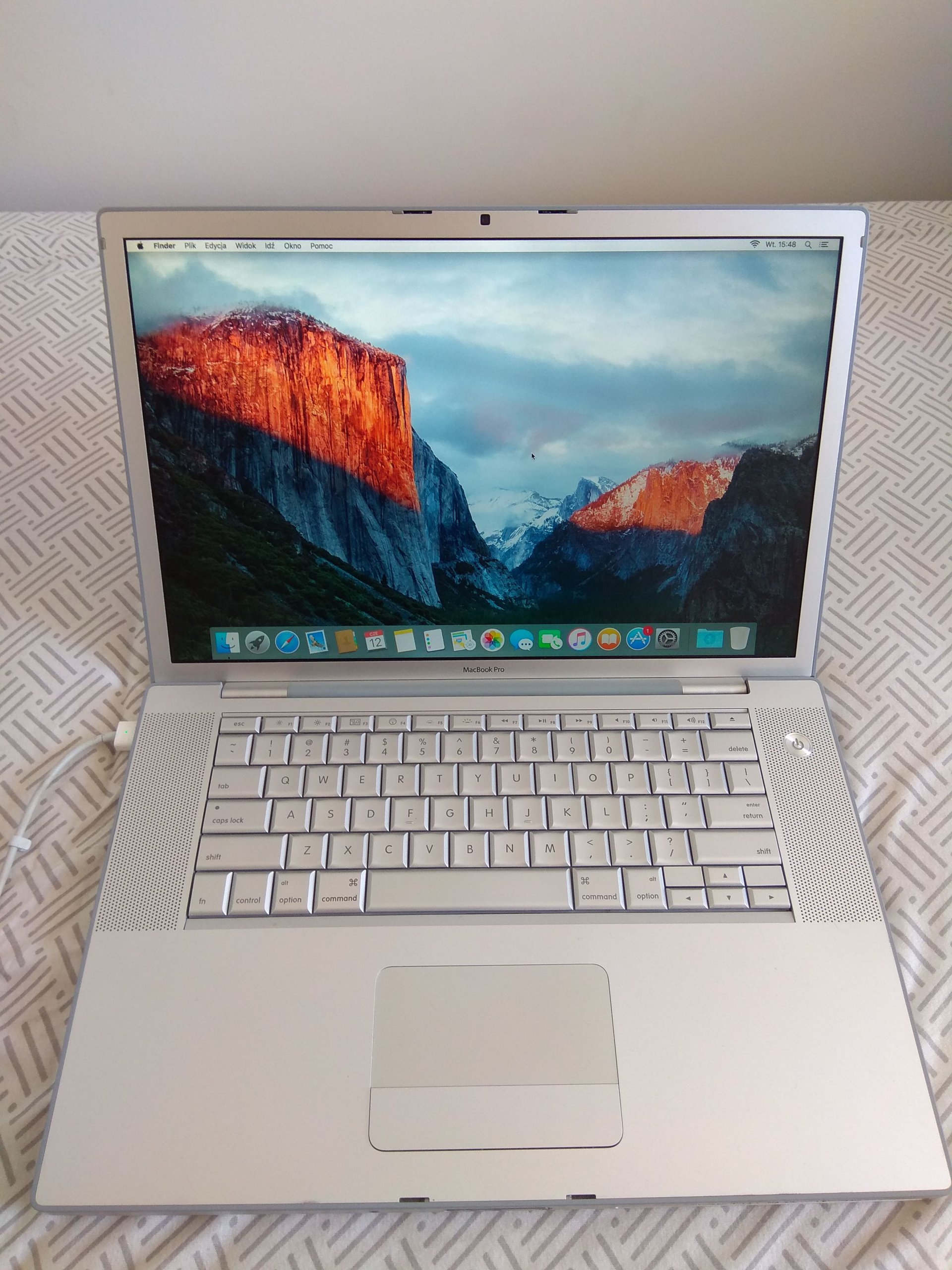 Macbook PRO MAC A1260 OS X El Capitan 10.11.6 7398848258 oficjalne