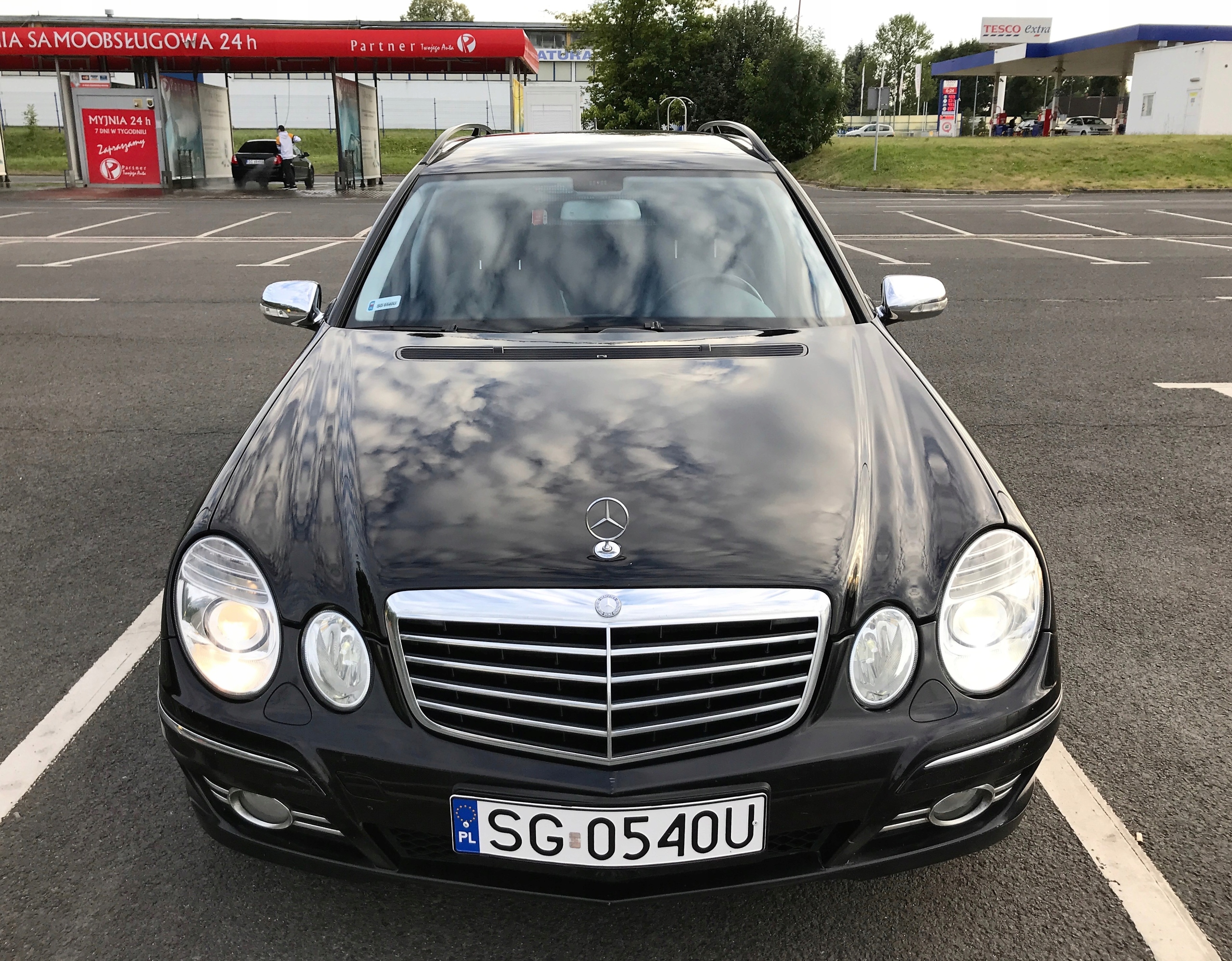 MERCEDES W211 KOMBI ROK 2007 3,0 V6 DIESEL DVD