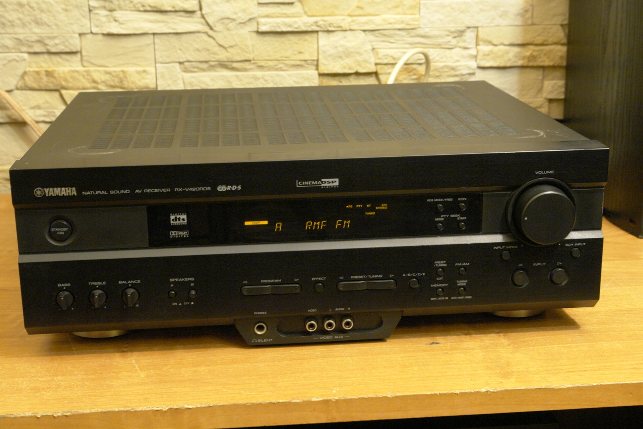 YAMAHA RX-V420RDS AMPLITUNER 5.1/STEREO GWARANCJA - 7690977919 ...