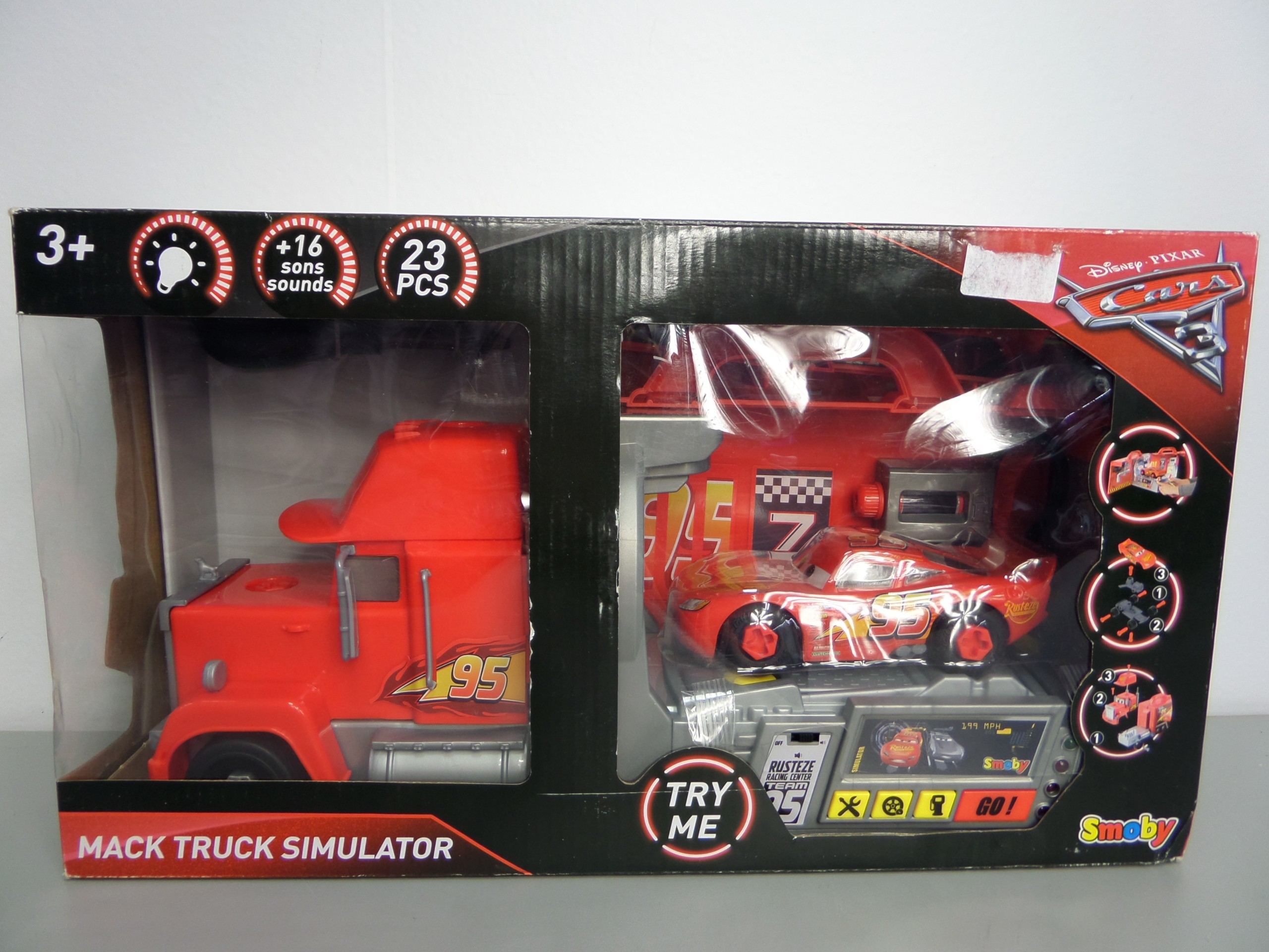 Smoby Cars Auta Zabawka Mack Truckzygzakt33375 7448570810