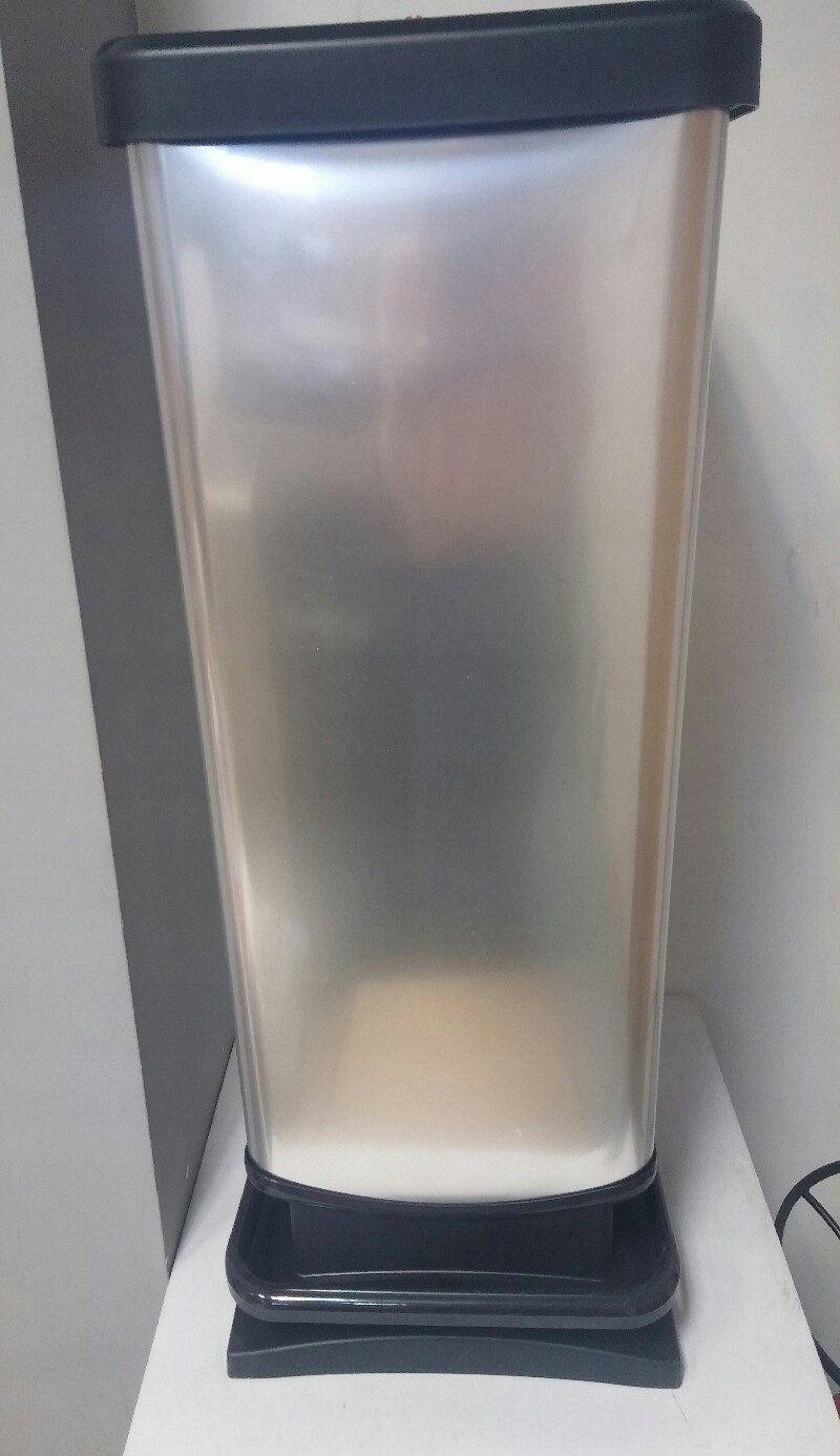 KOSZ ROTHO ROTHO NA ŚMIECI ŚMIETNIK SREBRNY 40L - 7736779736 ...