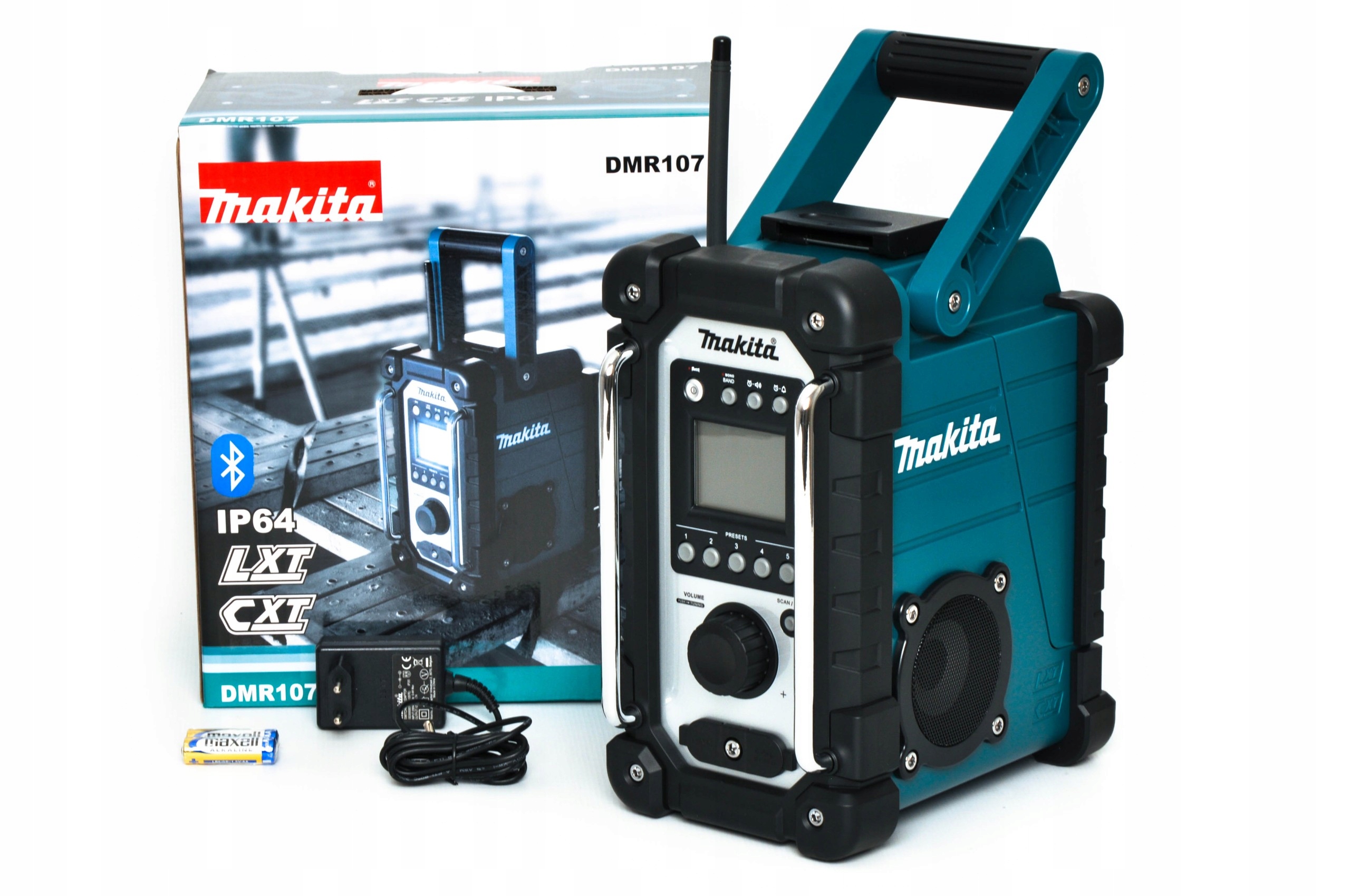 MAKITA DMR107+ Bluetooth Limited Radio budowlane