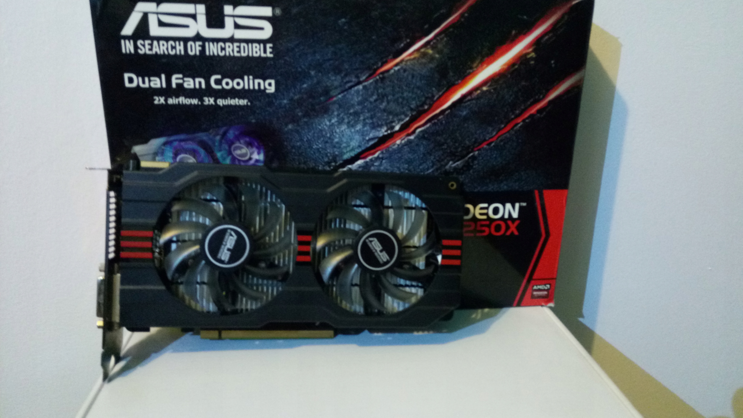 Asus r7 250x обзор