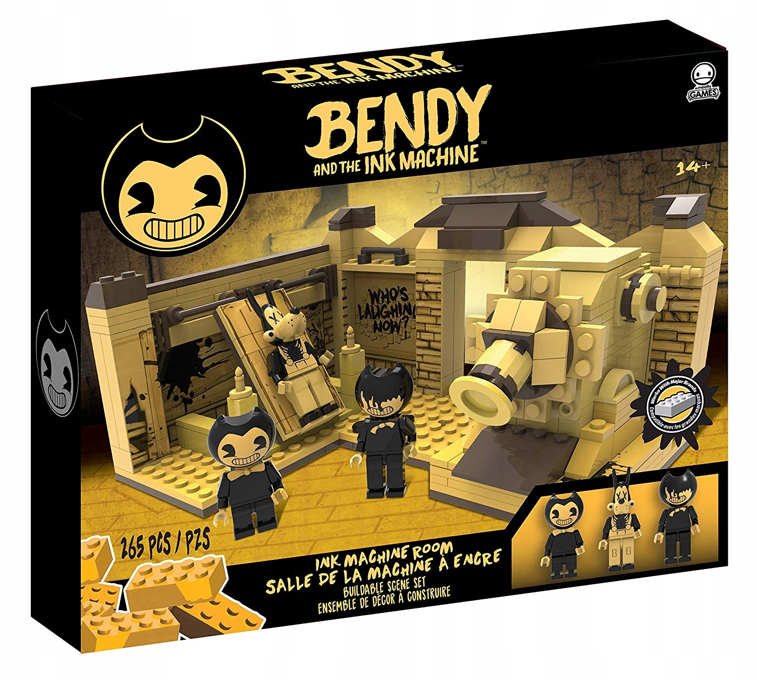 Bendy And The Ink Machine Allegro BENDY AND THE INK MACHINE-KLOCKI 265 ELEMENTY - 7723971538 - oficjalne