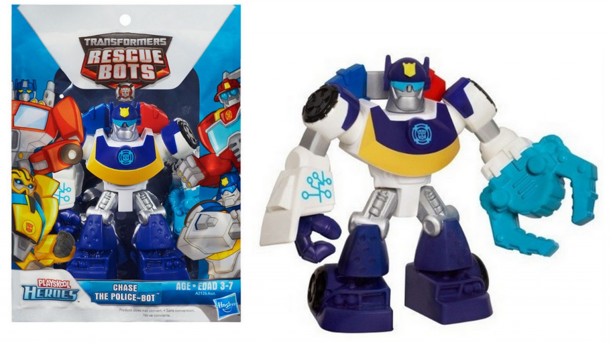 Transformers Rescue Bots Chase Bot A2130 A2126 24h