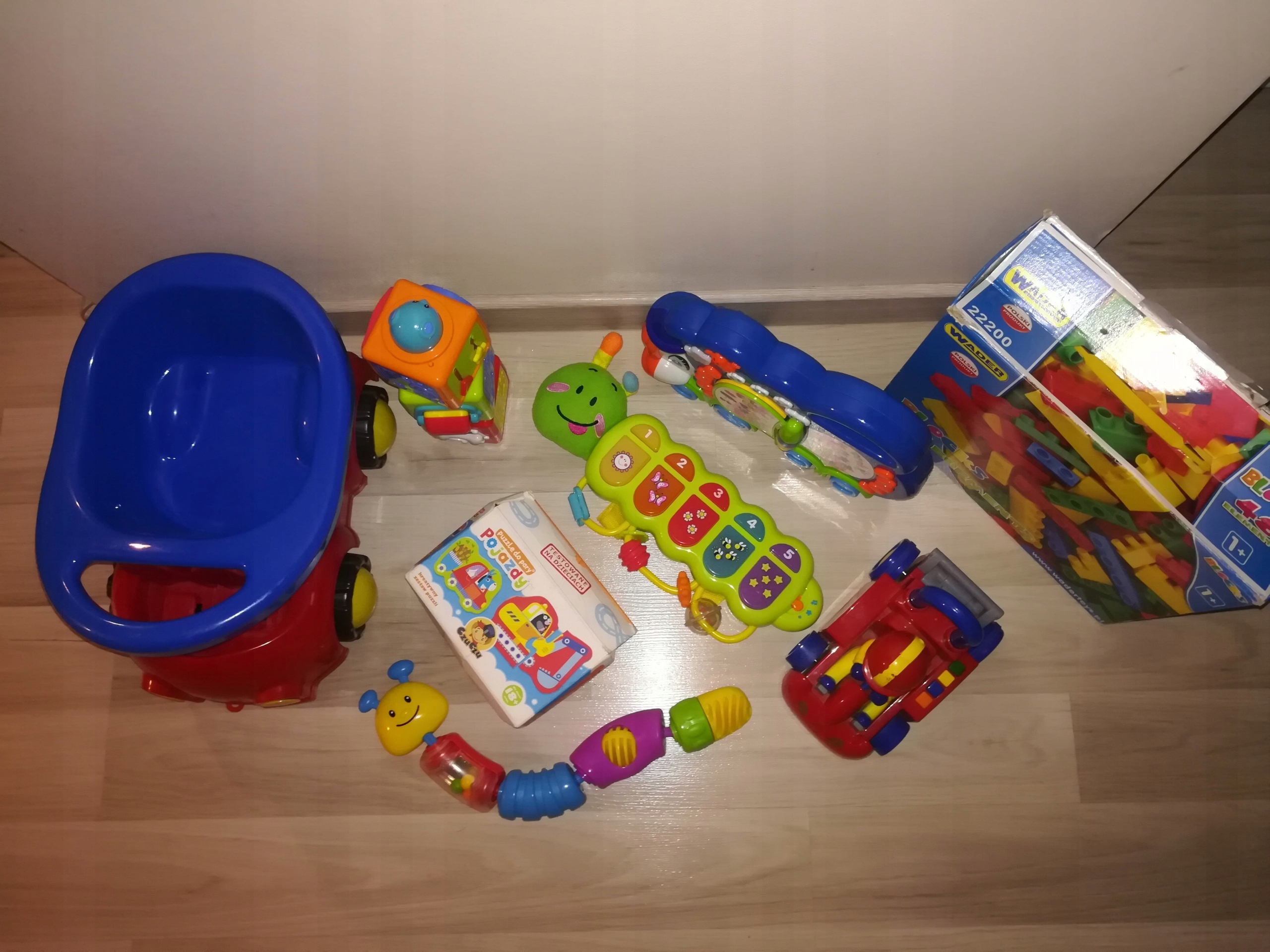 Duży Zestaw Zabawek Dla Niemowlaka Fisher Price