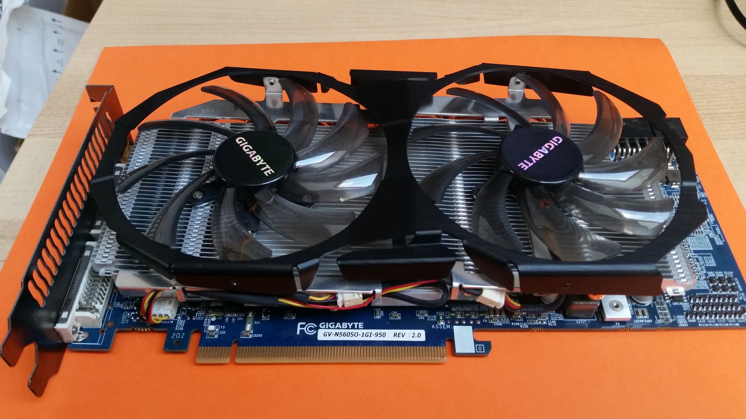 Gtx 560 gigabyte разбор