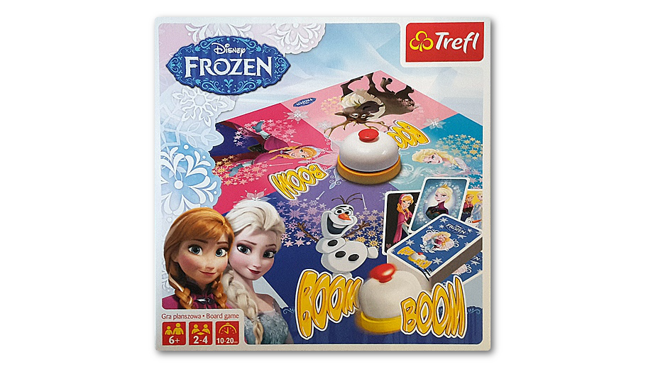 Boom Boom Frozen Prosta Gra Zrecznosciowa Z Dzwonkiem W Roli Glownej Allegro Pl