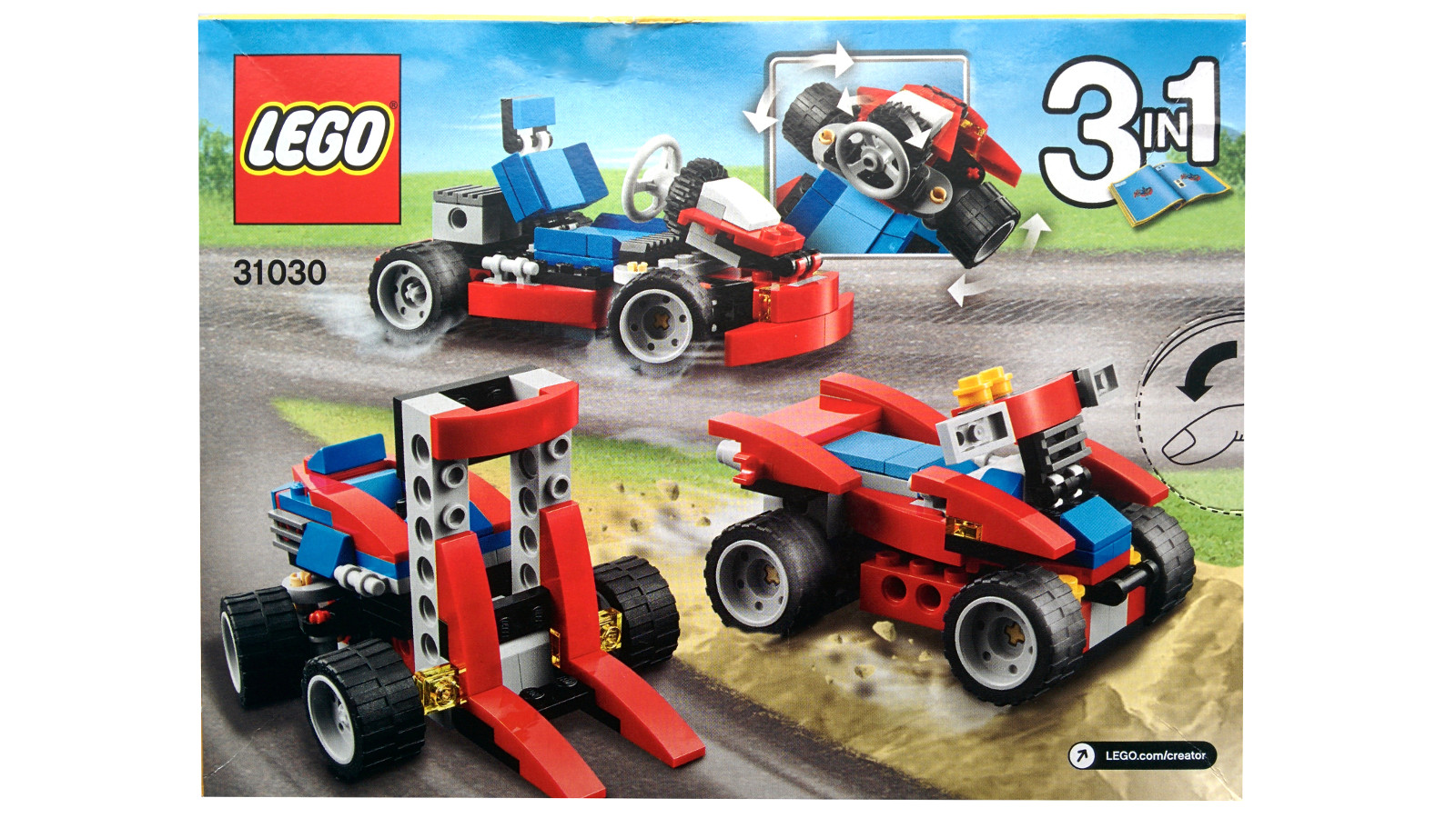 Czerwony Gokart Lego Creator zestaw na dobry pocz tek Allegro.pl