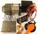 Лебедка 12v atv 3500lbs atv quad трос фаркоп, крюк комплект4, купить из Польши
