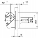 Двигатель гидравлический orbitalny smh400 32mm 7,4kw12