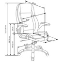 фото mini №9, Seat office saturn white swivel chair