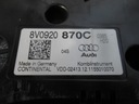 Audi a3 8v дизель спидометр спидометр 8v0920870c3, купить с разборки