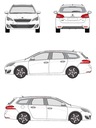 Багажник cruz airo dark peugeot 308 14-21 sw универсал5, с разборки недорого