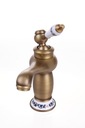 фото mini №3, Washbasin faucet retro cork gold kitchen