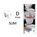фото mini №5, Plank toilet free fall duschy mild thin