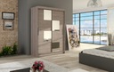 фото мини №5, Гардероб сдвижная miami 3 120 с зеркалом 5 цветов
