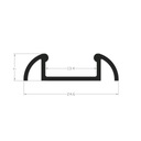 фото mini №4, Profile to led backlight akb-poland surface profile white
