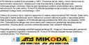 Барабаны mikoda 8908 колодки opel adam 12r- 203,2mm7, запчасти недорого